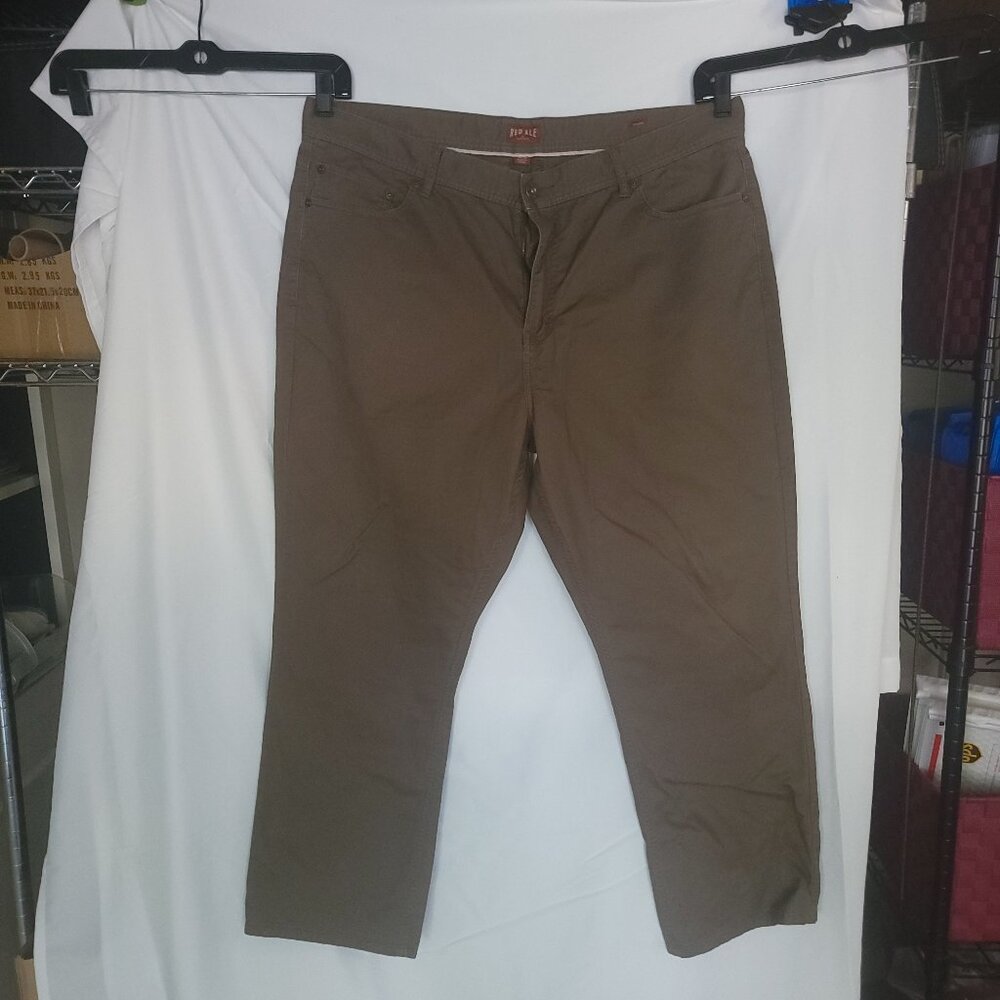 Red Ale by Alesbury Bedford Cord in Mocha 40 x 30 Stitch Fix
